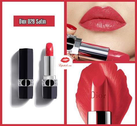 Review Son Dior Satin 028 Actrice Hồng Cam Bản Mới Nhất