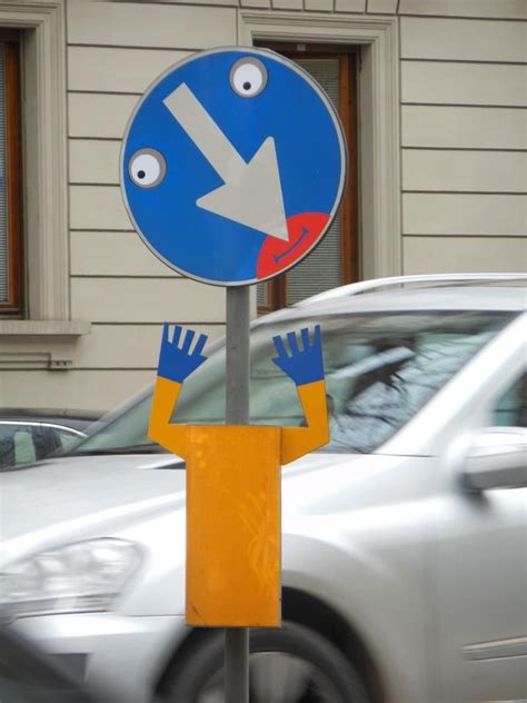 Clet Street Artist Street Sign Art Street Artists Street Art