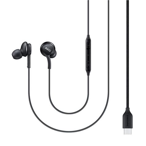 Casti Audio In Ear Originale Samsung AKG Type C Negru Lungime Cablu