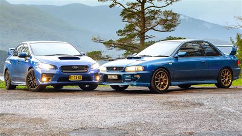 Subaru Wrx Sti Old V New Comparison 2015 Sedan V 1999 Two Door Photos