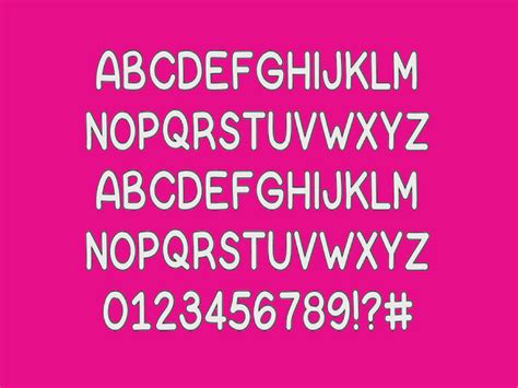 Bubble Letter Font Free Download - Fonts Empire