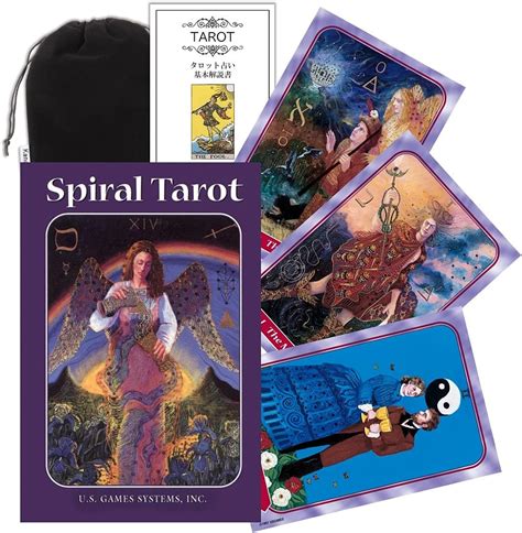 Amazon Kancharo タロットカード 78 枚 タロット占い【スパイラル タロット Spiral Tarot】日本語のタロット