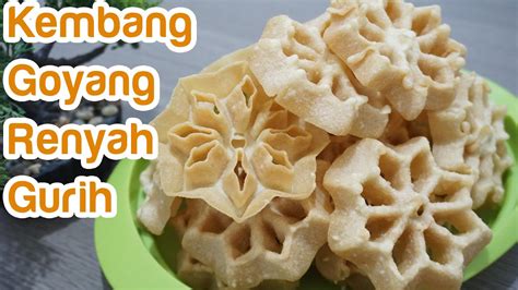 Resep Cara Membuat Kembang Goyang Renyah Gurih Dan Enak Kuih Loyang