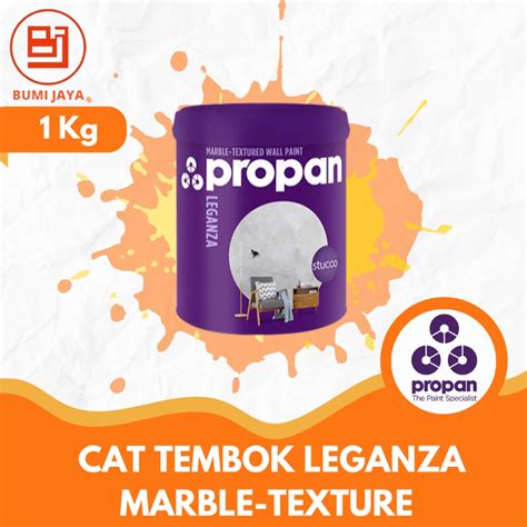 Jual Cat Tembok Marble Texture Leganza Propan Kg Shopee Indonesia