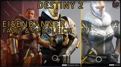 GER Eisenbanner Fazit Und Vergleich Destiny 2 PESTIexe YouTube