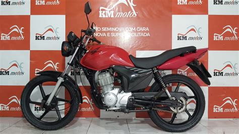 Honda CG 125 Fan KS 2011 Vermelha KM Motos Sua Loja De Motos Semi Novas