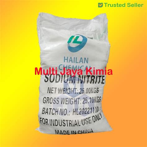 Jual Sodium Nitrite Natrium Nitrit Kg Shopee Indonesia