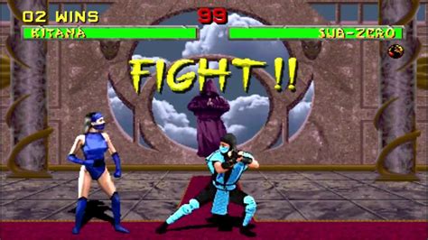 Mortal Kombat 2 Arcade Kitana Playthrough Youtube