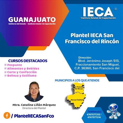 Planteles Ieca Guanajuato Instituto Estatal De Capacitaci N