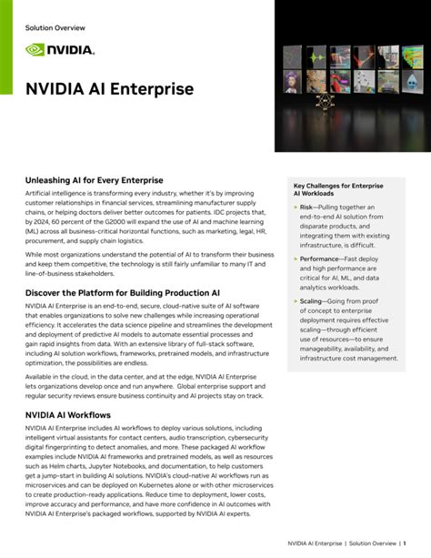 NVIDIA DGX Cloud Datasheet