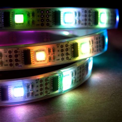 Nooelec M Addressable Rgb Led Strip V Led M Waterproof Ws