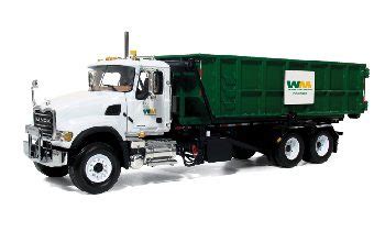 Waste Management Mack Granite Roll Off Refuse Garbage Truck