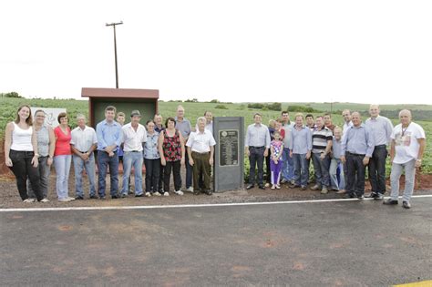 Prefeitura Entrega Mais Quil Metros De Rodovia Rural Na Linha