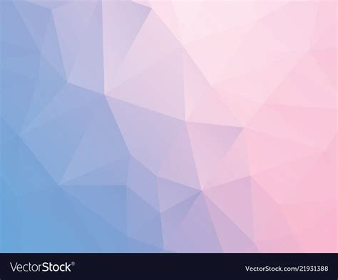 Light blue pink geometric background Royalty Free Vector