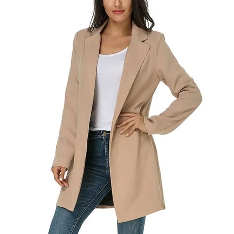 Plus Size New Women Blazers And Jackets 2018 New Spring Autumn Fashion Blazer Femenino Ladies