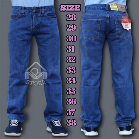 Jual Celana Panjang Pria Jeans Standar Lea Original Non Street 28