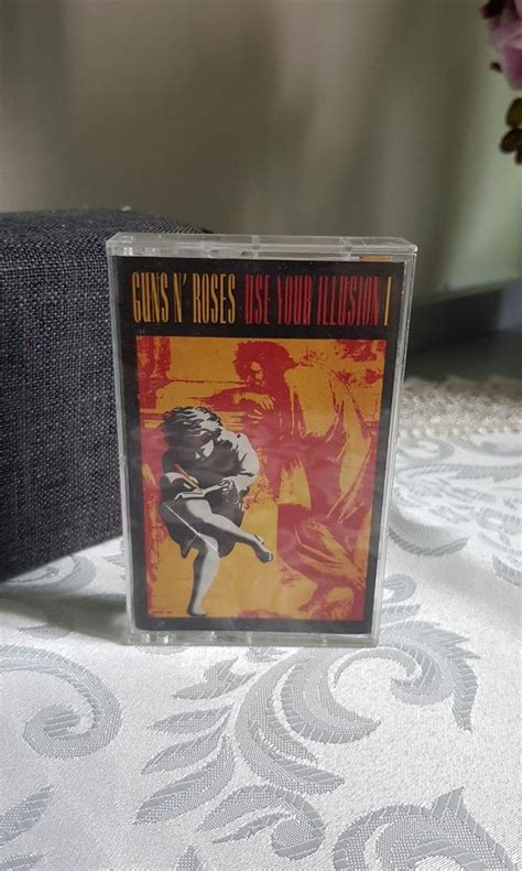 Guns N Roses Use Your Illusion I Rock Music Audio Cassette Retro