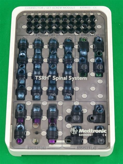 Medtronic Sofamor Danek TSRH spinal system Connector and Set screw Mod