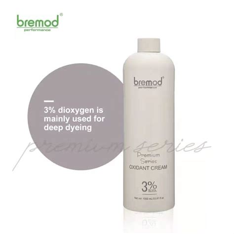 Bremod Premium Series Cocoa Butter Hair Color Peroxide Oxidizing Cream