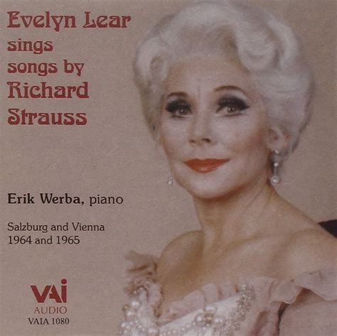 Evelyn Lear Sings Songs By Richard Strauss Evelyn Lear Richard