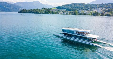 Lucerne Round Trip Catamaran Cruise On Lake Lucerne Suitetrails