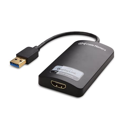 Amazon Cable Matters Usb To Hdmi Dvi Adapter For Windows And