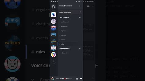 User Settings For Discord In Phone App Old Version Youtube