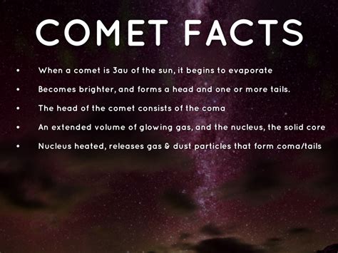 Fun Facts About Comets And Meteors Difference Pelajaran