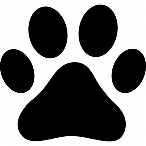 Animal Dog Foot Paw Pet Pets Print Icon