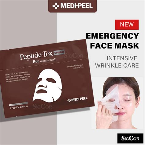 Medipeel Peptide Tox Bor Ampoule Mask Bor Tox Peptide Wrinkles