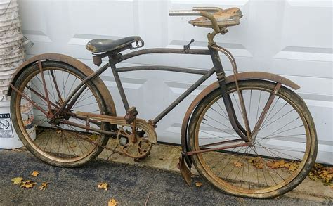 Sold Prewar 1940 Columbia Boys 26 Bike No Wheels Or Horn Light