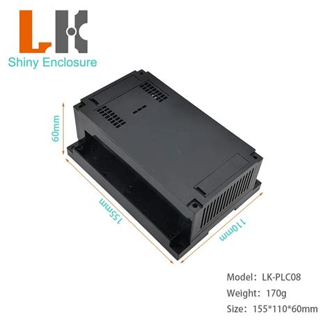 15511060mm Din Abs Plc Plastic Electronics Control Box Instrument