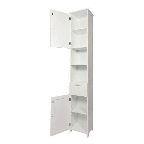 Tall Slim Bathroom Storage Cabinet Tallboy Rispa