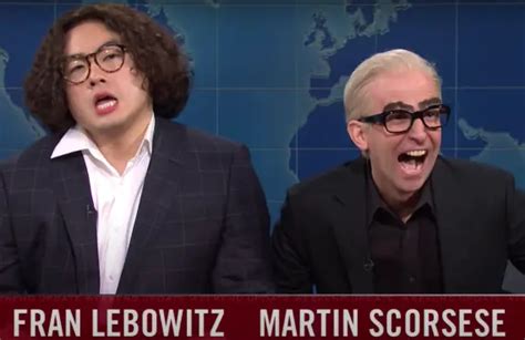 Bowen Yang Becomes Fran Lebowitz in SNL Pretend It's a City Send-Up ...