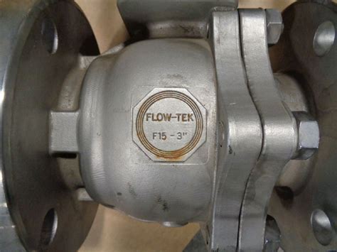 Flow Tek 3 150 CF8M 2 Pc Full Port Ball Valve W Hytork 280 Actuator