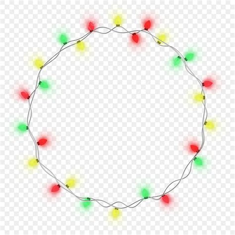 Christmas String Lights Png Image Ledcolorful Light Christmas String