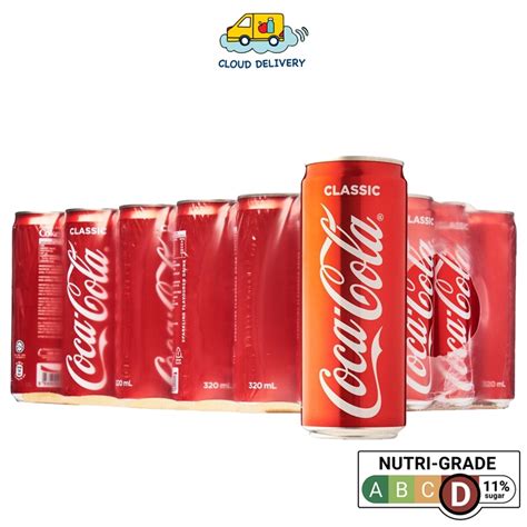 Coke Coca Cola Classic 24 X 320ml Shopee Singapore