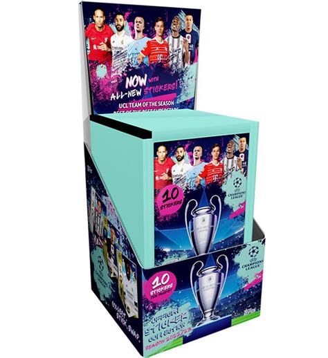 Topps Champions League Cromos 2022 2023 Caja De 50 Sobres Stickerpoint