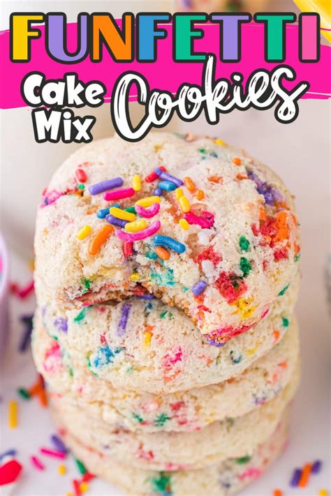 Funfetti Cookies Cake Mix Cookie Recipe Artofit