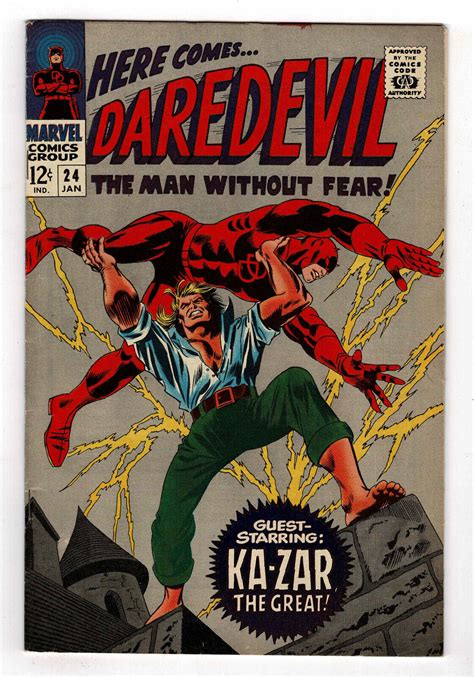 Daredevil Guest Starring Ka Zar The Great Ebay