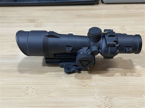 Sold Wts Two Ta110 Trijicon Acog 35x35 Green Led Illuminated 308