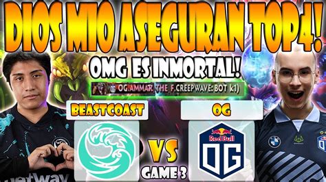 BEASTCOAST VS OG BO3 GAME 3 ELIMINACIÓN K1 HECTOR VS ATF PGL