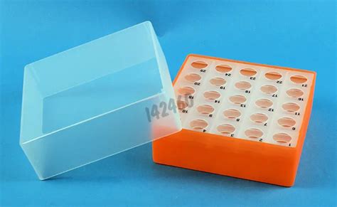 5 Ml Microtubes Cryobox Colour Orange