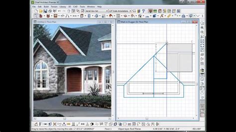 Dual Gable Roof Lines Using Chief Architect Vx Youtube