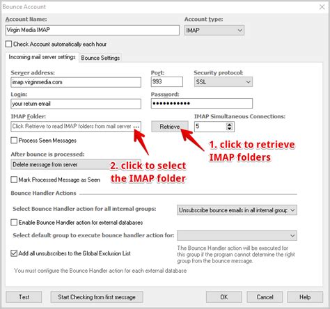 How to Use Virgin Media Email Settings in EasyMail7 ⋆ GLOCKSOFT KB