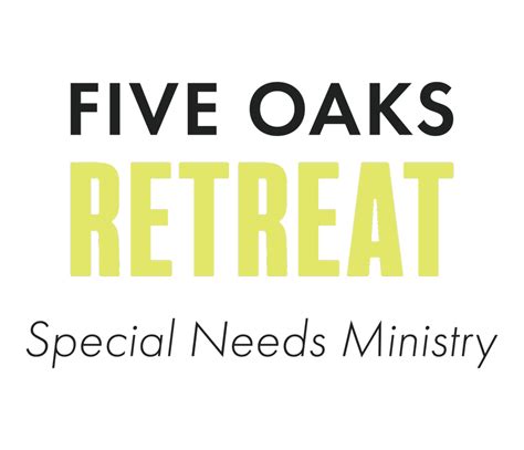 Special Needs Ministry — Five Oaks Church