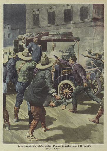 A tragic episode in the Mexican Revolution: the assassination … stock image | Look and Learn