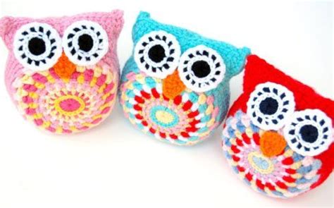 Idei Creative Pentru Copii Jucarii Crosetate Crochet Owl Sewing