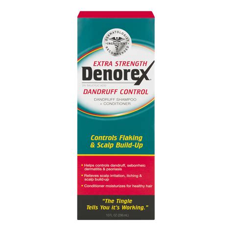 Denorex Extra Strength Medicated Dandruff Shampoo Conditioner 10 Fl Oz