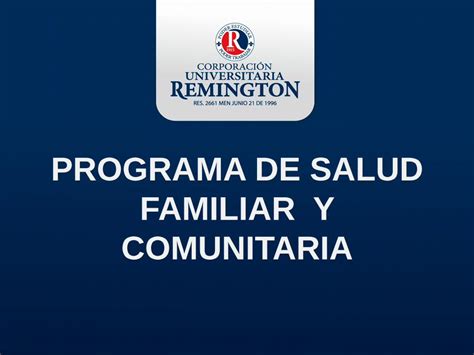 Pdf Programa De Salud Familiar Y Comunitaria · Caracterización Del Impacto Sobre El Ciclo